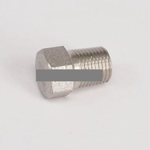 1/8" NPT Male 304 Stainless Steel Hex Head Solid Forged Pipe Fitting Water Gas Oil 3000 PSI in Saudi Arabia