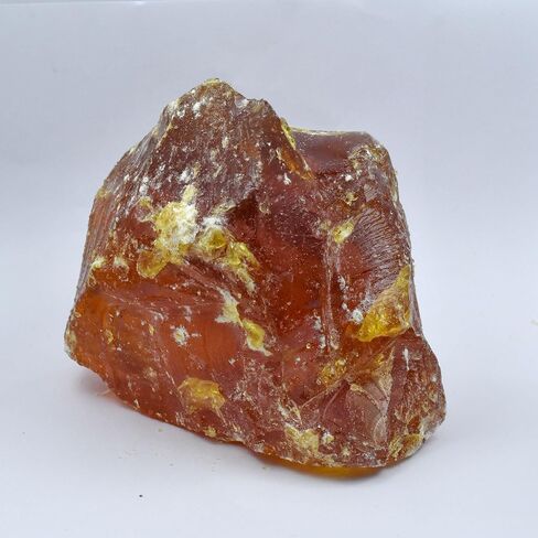Natural CERTIFIED 85.5 Ct Raw Amber Orange Uncut Rough Vintage Gemstone in Kuwait