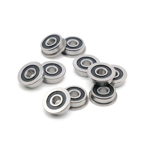 10pcs/lot F6800-2RS F6800RS Double Rubber Cover 10 * 19 * 5mm Flange Ball Bearing Deep Groove Ball Bearing 10×19×5mm in Saudi Arabia