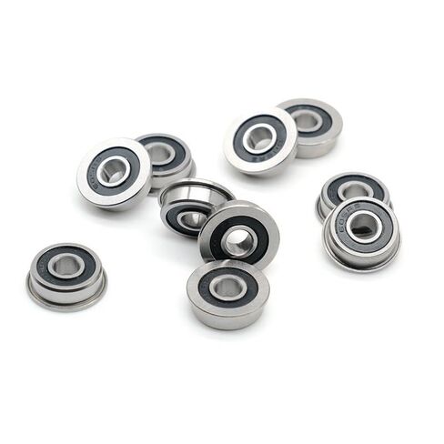 10pcs/lot F6800-2RS F6800RS Double Rubber Cover 10 * 19 * 5mm Flange Ball Bearing Deep Groove Ball Bearing 10×19×5mm in Saudi Arabia