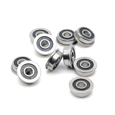 10pcs/lot F6800-2RS F6800RS Double Rubber Cover 10 * 19 * 5mm Flange Ball Bearing Deep Groove Ball Bearing 10×19×5mm in Saudi Arabia