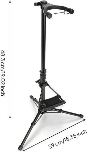 Electric Wind Instrument Stand Foldable Digital Wind Instrument Stand Metal Aerophone Holder for Instrumentalists in Saudi Arabia