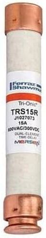 Mersen TRS15R 600V 15A 5X13/16 صمام تأخير الوقت، 10 عبوات من Mersen in Kuwait