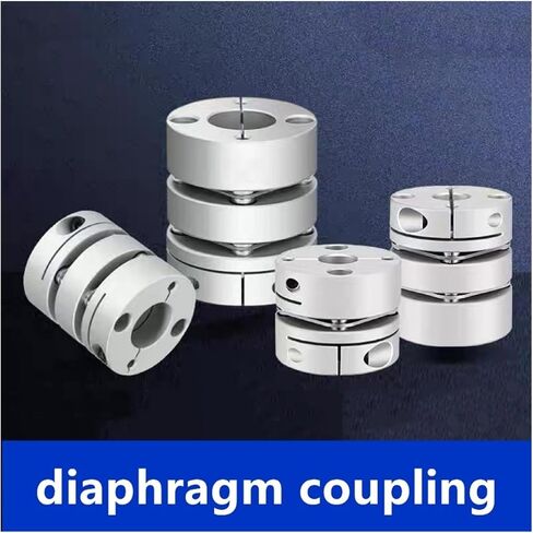 1pcs CSCA Single Diaphragm Coupling, Elastic Aluminum Alloy, For Servo Stepper Screw Motor Keyway Outer Diameter:26 * 26mm(26x26mm 8mm to 11mm) in Kuwait