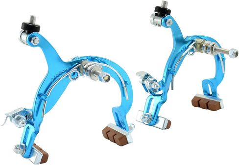مجموعة فرامل سحب جانبية DIA-COMPE MX1000 (F+R) للمدرسة القديمة BMX، أزرق، DP2508-FR in Kuwait