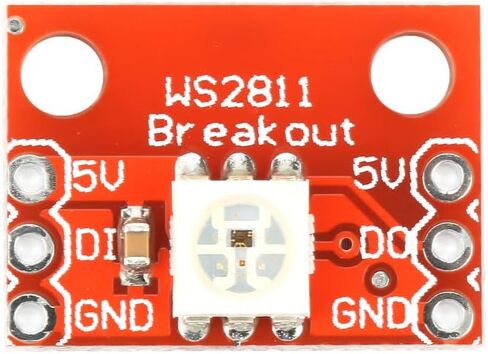 وحدة تحكم RGB LED، IC مدمجة عالية السطوع، لوحة اندلاع LED 5050 RGB، 5 قطع تحكم مستقل في الألوان في السلسلة، للديكور المنزلي، وإعداد الألعاب، وإضاءة الحفلات، وداخل السيارة in Kuwait