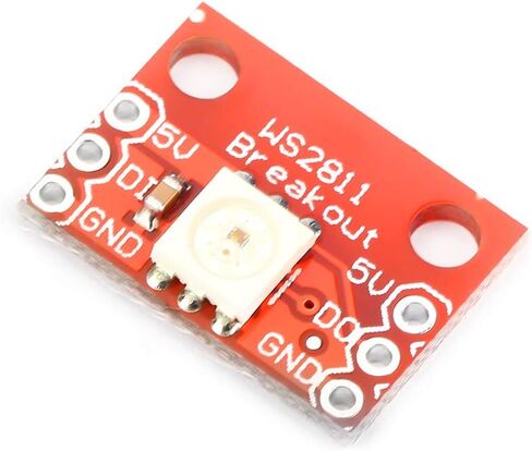 وحدة تحكم RGB LED، IC مدمجة عالية السطوع، لوحة اندلاع LED 5050 RGB، 5 قطع تحكم مستقل في الألوان في السلسلة، للديكور المنزلي، وإعداد الألعاب، وإضاءة الحفلات، وداخل السيارة in Kuwait