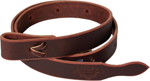 Professional's Choice Latigo and Harness Leather Cinch Tie Straps | 1¼" x 4' Pony Burgundy in Saudi Arabia
