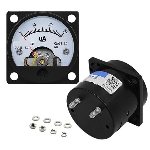 SO-45 مؤشر مقياس ميكرو أمبير 30uA 50uA 100uA 200uA 300uA 500uA 1000uA عداد لوحة (50uA) in Kuwait