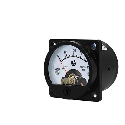 SO-45 مؤشر مقياس ميكرو أمبير 30uA 50uA 100uA 200uA 300uA 500uA 1000uA عداد لوحة (50uA) in Kuwait