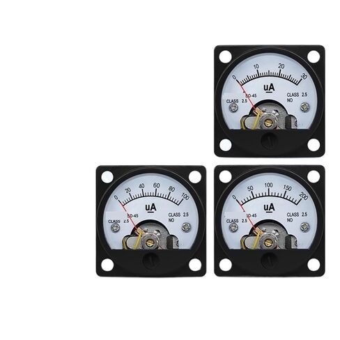 SO-45 مؤشر مقياس ميكرو أمبير 30uA 50uA 100uA 200uA 300uA 500uA 1000uA عداد لوحة (50uA) in Kuwait