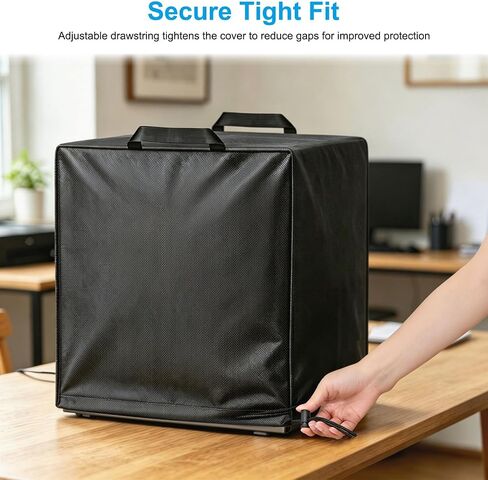 غطاء الطابعة ثلاثية الأبعاد المقاوم للغبار من EEEKit: متوافق مع Flashforge Adventurer 5M | غطاء غبار للطابعة ثلاثية الأبعاد من نسيج النايلون 600D - غطاء واقي للطابعة ثلاثية الأبعاد مع حقيبة تخزين - يحمي من الغبار وشعر الحيوانات الأليفة in Kuwait