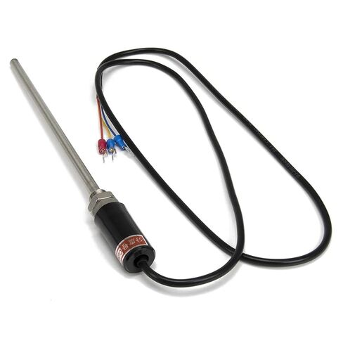 Cu50 Type 1m Cable 200mm Probe Head RTD Temperature Sensor 1Pcs in Kuwait