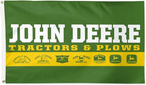 شعار WinCraft John Deere Flag 3'x5' الفاخر العتيق in Kuwait