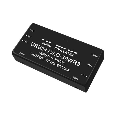 URB2415LD-30WR3 24V إلى 15V DC-DC وحدة الطاقة المعزولة 30W الإخراج المنظم in Kuwait