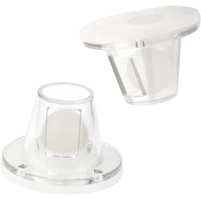 LJB Boat Scupper Drain Valve Self-Bailing Ball 2-Pack | One-Way Automatic Drain, Fits 3/4" to 1-1/2" Drain Holes in Kuwait