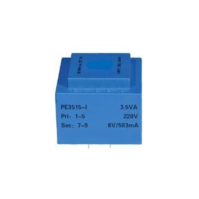 PE3515-I Power 3.5VA 220V / 6V/7.5V/9V/12V/15V/18V/24V Encapsulated Safety Isolating Transformer PCB Welding 1Pcs(3.5VA 220V 7.5V) in Kuwait