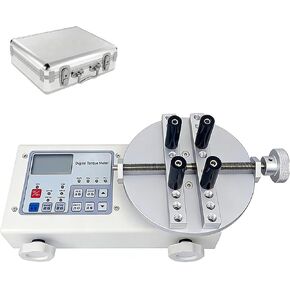 Digital Torque Meter for Bottles, Portable Torsion Cap Gauge, Adjustable 10-160mm Diameter, 3 Unit Conversion (N.m/Lbf.in/Kgf.cm), with Peak/Real Time Modes in Saudi Arabia