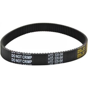 HTD5M-1160 Close Loop Pulley Timing Belt 15mm Width 5mm Pitch 1160mm Perimeter Black Synchronous Belt Arc-shaped Teeth (5M-1160-15mm width) in Saudi Arabia