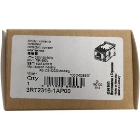 3RT2316-1AP00 New and Sealed in Box 3RT23161AP00 1 Year Warranty in Saudi Arabia