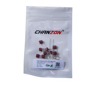 CHANZON 33nF CBB Film Capacitor 10pcs ± 5٪ 100V شعاعي الرصاص 5 مم الملعب - سعة نادرة لمحولات التردد العالي، وإمدادات الطاقة والإلكترونيات DIY in Kuwait