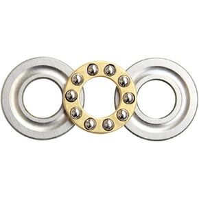 F6-12M F7-15M F8-14M F8-16M F10-18M قفص من الفولاذ المقاوم للصدأ محامل كروية محورية 6x12x4.5 7x15x5 8x14x4 8x16x5 10x18x5.5 مم (100 قطعة، F8 16M 8x16x5) in Kuwait