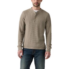 Levi's Men's Long Sleeve Thermal 3 Button Henley in Kuwait