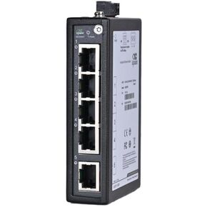 محول إيثرنت جيجابت صناعي غير مُدار بخمسة منافذ من InHand Networks، 5 * 10/100/1000 Base-T(X) منافذ RJ45 متكيفة، درجة حرارة التشغيل من -40 درجة مئوية إلى +75 درجة مئوية، IP30، سكة DIN، شهادة FCC/CE/UL in Kuwait