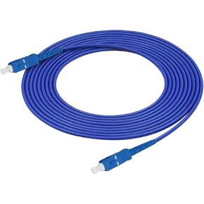 LC/SC/FC/ST Fiber Jumper Single Mode simplex/Duplex UPC OS2 3.0mm PVC | 60M LC-ST-simplex in Saudi Arabia