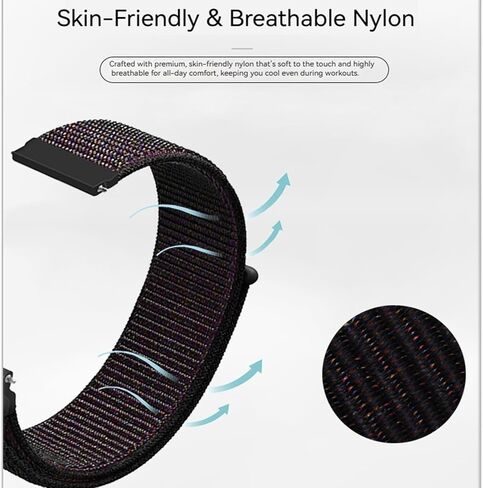 أربطة من النايلون متوافقة مع ساعة CMF BY NOTHING Pro 3 الذكية، حزام رياضي أنيق قابل للتعديل سريع التحرير لساعة CMF Pro/Pro 2 /Pro 3 للرجال والنساء in Kuwait
