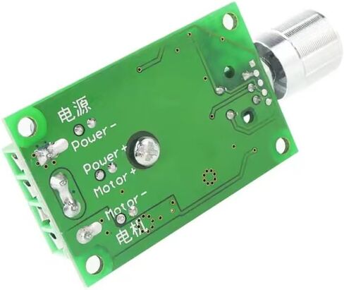 جهاز التحكم في سرعة محرك PWM DC، 12-30VDC 7A مع مقياس الجهد، مفتاح تشغيل/إيقاف مدمج، 1.97x1.26x0.75 بوصة in Saudi Arabia