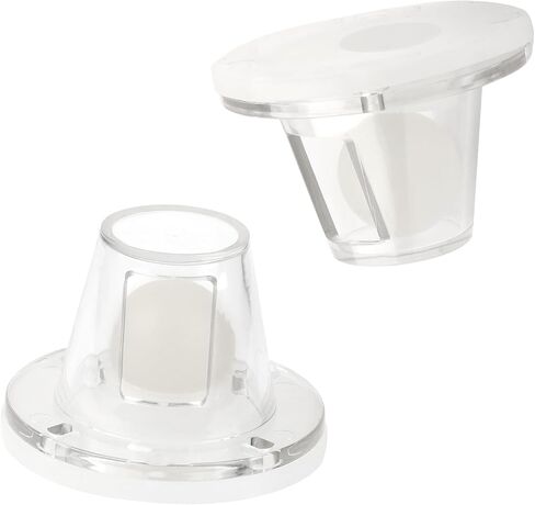 LJB Boat Scupper Drain Valve Self-Bailing Ball 2-Pack | One-Way Automatic Drain, Fits 3/4" to 1-1/2" Drain Holes in Kuwait