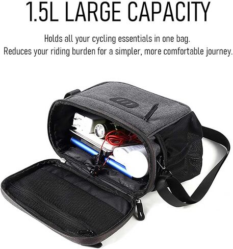 Electric Scooter Bag for Razor EcoSmart Cargo,Riding Storage Pouch 1.5l Large Capacity TPU Sensitive Touch Screen Accessories in Kuwait