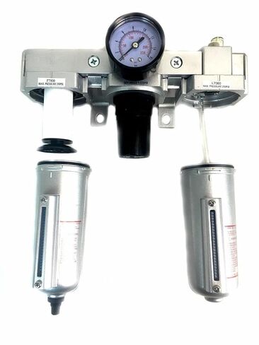 C706NA H/D كومبو منظم مرشح الجسيمات للتشحيم تصريف الهواء المضغوط تلقائيًا - لاستبدال معالجة الهواء المضغوط - وحدة التحكم في الهواء - مدخل 3/4 بوصة NPT 250PSI، مخرج 175PSI، 140CFM، 5.1oz in Kuwait