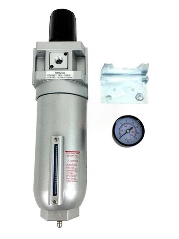 FR926N 3/4" Industrial Pressure Regulator/Particulate Filter Water Trap Manual Drain - for Compressed Air Treatment - Air Pressure Regulators Combo - 160 CFM Flow Rate, 250 PSI Max Input, 11 oz in Kuwait