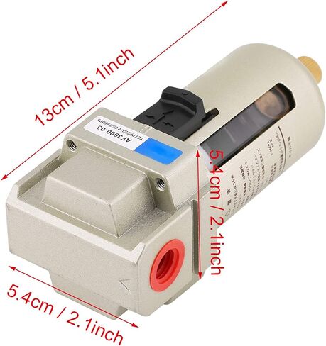 Water in Line Compressed Particulate Lubricator Combo with G3/8 Thread Automatic Discharge AF3000-03 in Kuwait