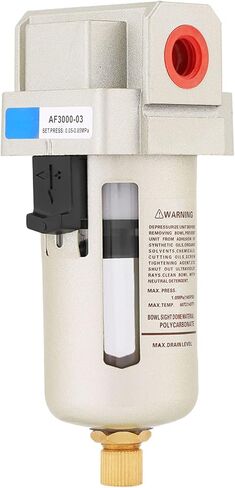 Water in Line Compressed Particulate Lubricator Combo with G3/8 Thread Automatic Discharge AF3000-03 in Kuwait