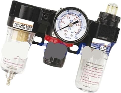 Pneumatic FRL AC2000 1/4 inch with Copper Cartridge Manual Drain Pressure Gauge airtac Type air Filter Regulator Lubricator in Kuwait