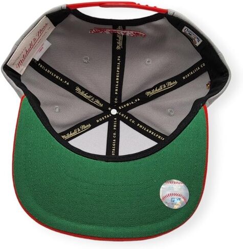 Mitchell & Ness St. Louis Cardinals Cooperstown MLB Away Snapback Hat Cap, Gray in Kuwait
