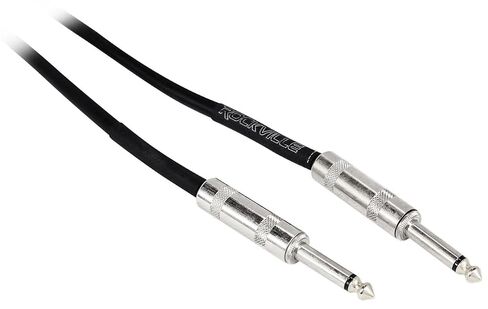 Rockville RCTT12100 100' 12 AWG 1/4" TS to 1/4" TS Speaker Cable, 100% Copper, Durable PVC Jacket, Low Signal Loss, for Live Sound and Studio Setups-4-Piece in Kuwait