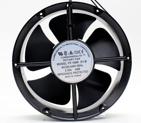 FP-108K S1-B 220X220X60MM 220/240V 0.3A 44W 2-Wire Cooling Fan in Kuwait
