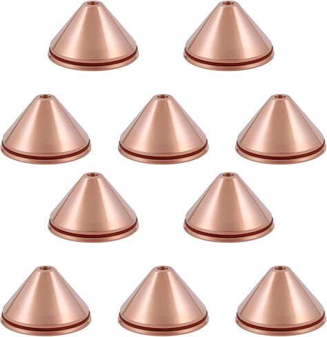 5Pcs 420249 Electrode Fit for Hypertherm XPR 130A Plasma Consumables | Pure Copper Plasma Cutting Mild Steel Consumables for DIY & Industrial Metal Cutting in Kuwait