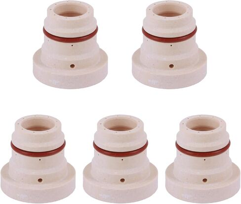 5Pcs 420249 Electrode Fit for Hypertherm XPR 130A Plasma Consumables | Pure Copper Plasma Cutting Mild Steel Consumables for DIY & Industrial Metal Cutting in Kuwait