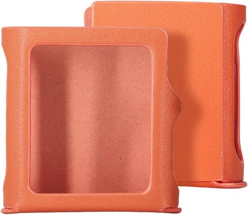 SHANLING Leather Case for M0 Pura, Compatible with M0 Pro & M0s – Premium PU Leather Protective Cover with Precise Cutouts, Anti-Slip & Shockproof (Orange) in Kuwait