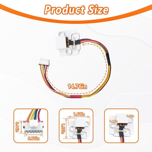 مستشعر اهتزاز الغسالة DC93-00278A | تناسب نماذج غسالة Sam-sung استبدال 3997045 AP5584075 PS4216271 EAP4216271 in Kuwait