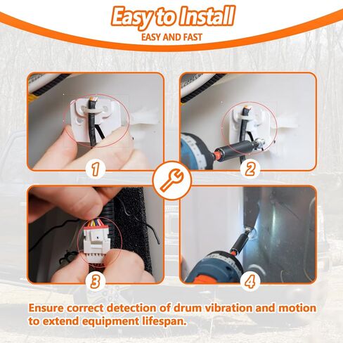 مستشعر اهتزاز الغسالة DC93-00278A | تناسب نماذج غسالة Sam-sung استبدال 3997045 AP5584075 PS4216271 EAP4216271 in Kuwait