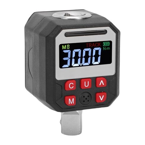 LiebeWH Digital Torque Adapter 1/2in Torque Wrench Adapter with 9 Presets Trail Mode Steel for Workshop Maintenance in Kuwait