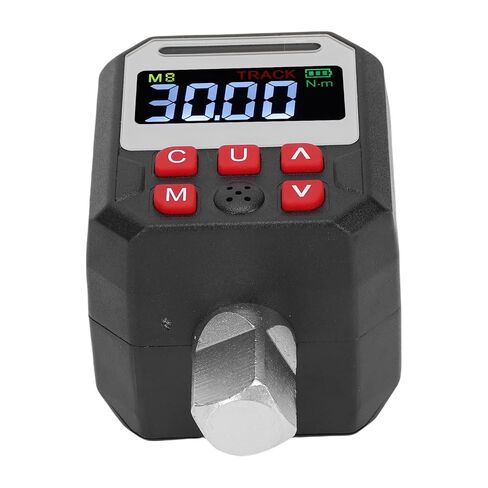 LiebeWH Digital Torque Adapter 1/2in Torque Wrench Adapter with 9 Presets Trail Mode Steel for Workshop Maintenance in Kuwait