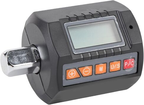 Naroote Digital Torsion Adapter, 1/2 Inch Drive Torque Wrench, Digital Torque Meter with Backlit Display, Beep Reminder & LED Light, Ideal for Narrow Working Environments in Kuwait