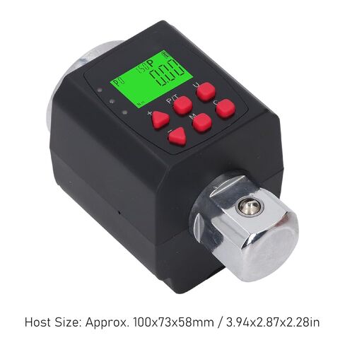 Digital Torque Wrench Adapter, 1 Inch Drive 15-1500 N.m Electronic Torque Meter with Backlit LCD Display, Digital Torsion Wrench Converter for Car Motorcycle in Kuwait